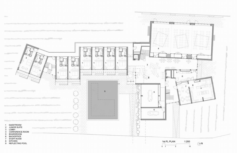 BIM建筑|奥地利罗仙姆酒店扩建/斯蒂文·霍尔事务所 BIM建筑|奥地利罗仙姆酒店扩建/斯蒂文·霍尔事务所