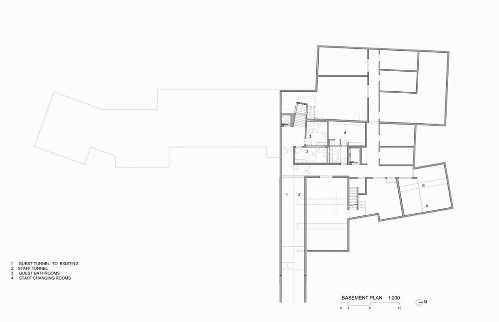 BIM建筑|奥地利罗仙姆酒店扩建/斯蒂文·霍尔事务所 BIM建筑|奥地利罗仙姆酒店扩建/斯蒂文·霍尔事务所