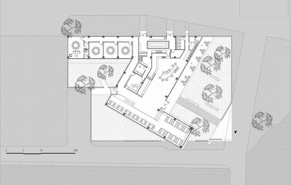 BIM建筑|石门猪舍有机餐厅/其实建筑 BIM建筑|石门猪舍有机餐厅/其实建筑