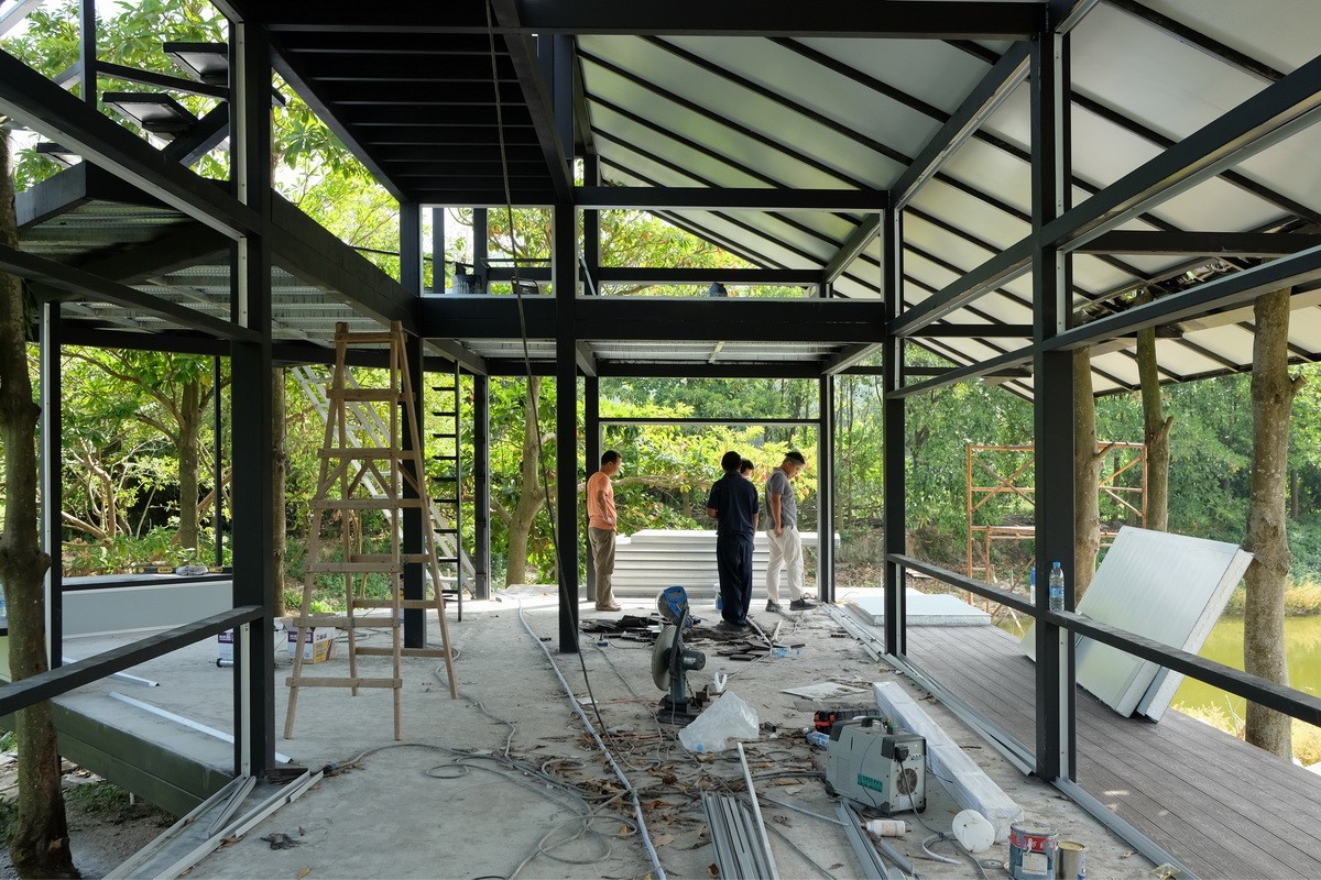 BIM建筑|湖间榭 / 半松园工作室 BIM建筑|湖间榭 / 半松园工作室