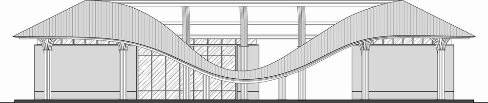 BIM建筑|成都金堂圆觉寺村村民中心 / 在行建筑 BIM建筑|成都金堂圆觉寺村村民中心 / 在行建筑