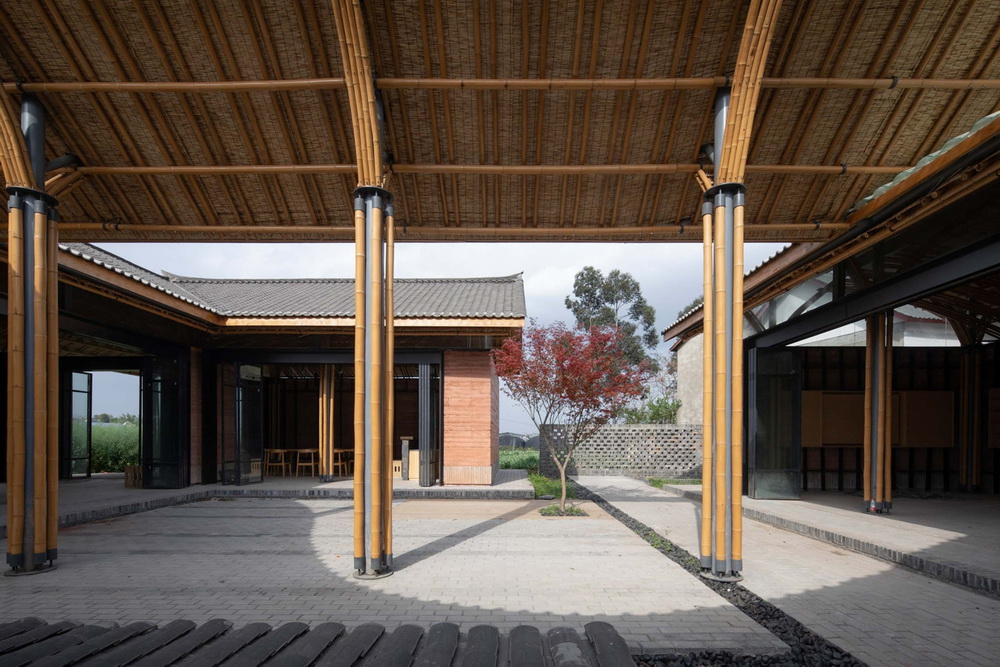 BIM建筑|成都金堂圆觉寺村村民中心 / 在行建筑 BIM建筑|成都金堂圆觉寺村村民中心 / 在行建筑
