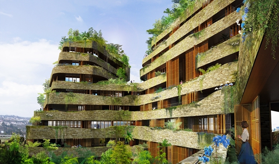 BIM建筑|让·努维尔完成厄瓜多尔“水彩”项目一期工程 BIM建筑|让·努维尔完成厄瓜多尔“水彩”项目一期工程