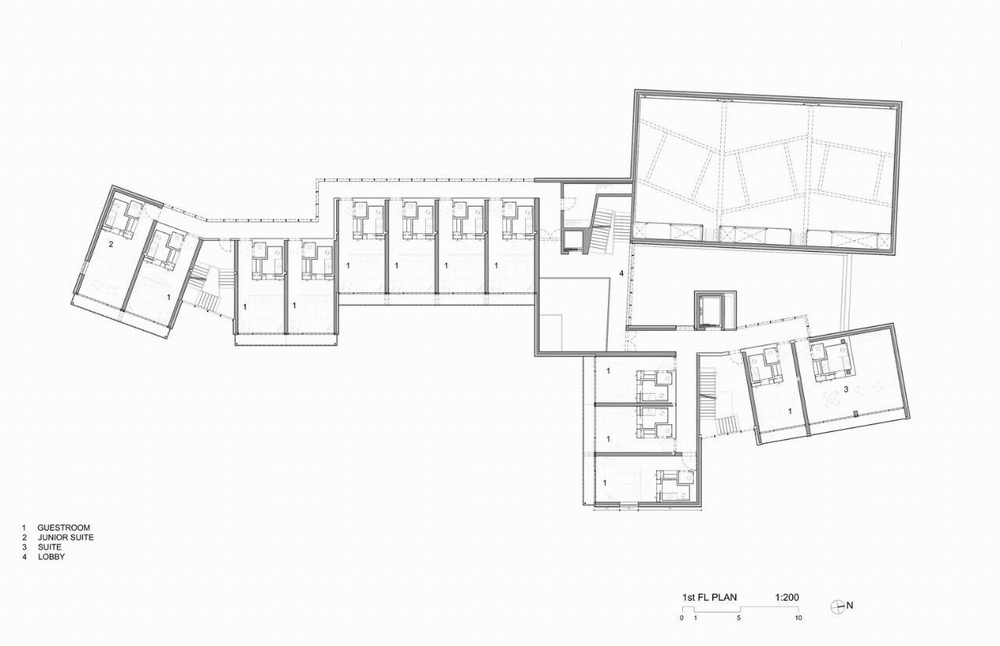 BIM建筑|奥地利罗仙姆酒店扩建/斯蒂文·霍尔事务所 BIM建筑|奥地利罗仙姆酒店扩建/斯蒂文·霍尔事务所