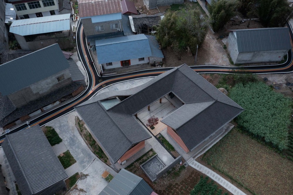 BIM建筑|成都金堂圆觉寺村村民中心 / 在行建筑 BIM建筑|成都金堂圆觉寺村村民中心 / 在行建筑