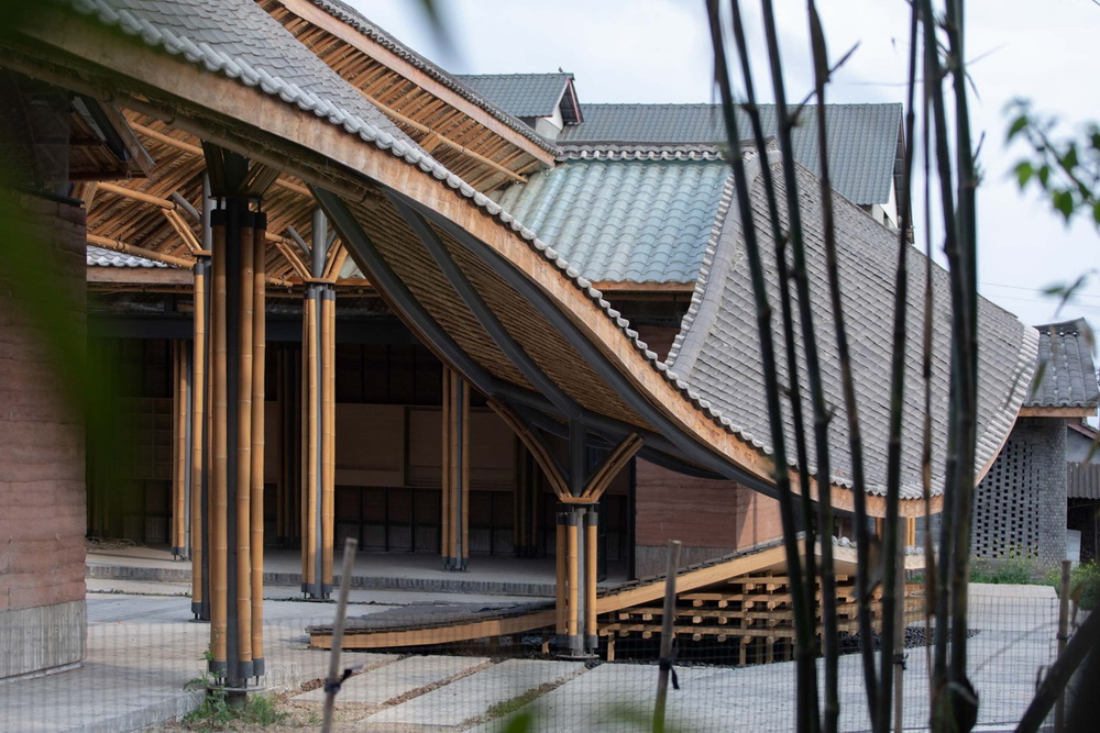BIM建筑|成都金堂圆觉寺村村民中心 / 在行建筑 BIM建筑|成都金堂圆觉寺村村民中心 / 在行建筑