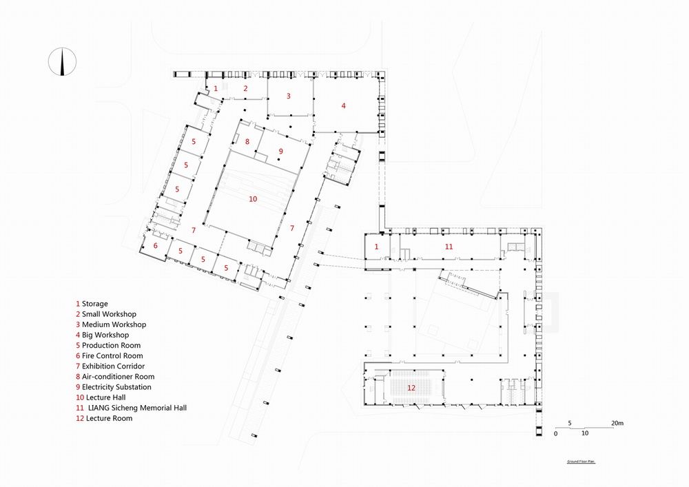 BIM建筑|东北大学文科2楼/THAD清华建筑设计院 庄惟敏 BIM建筑|东北大学文科2楼/THAD清华建筑设计院 庄惟敏