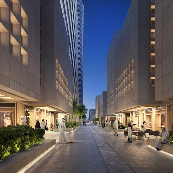 BIM建筑|福斯特在卡塔尔展示四座铝合金摩天大楼 BIM建筑|福斯特在卡塔尔展示四座铝合金摩天大楼