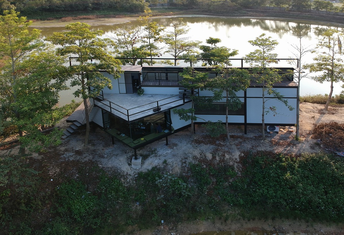 BIM建筑|湖间榭 / 半松园工作室 BIM建筑|湖间榭 / 半松园工作室