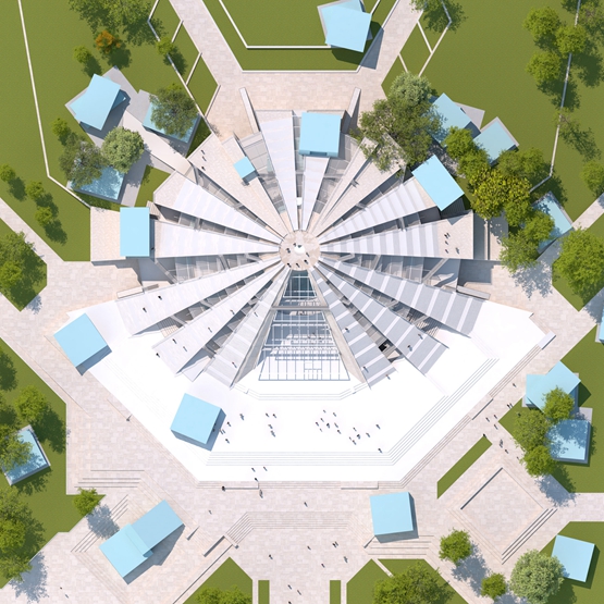 BIM建筑|MVRDV翻修地拉那“金字塔” BIM建筑|MVRDV翻修地拉那“金字塔”