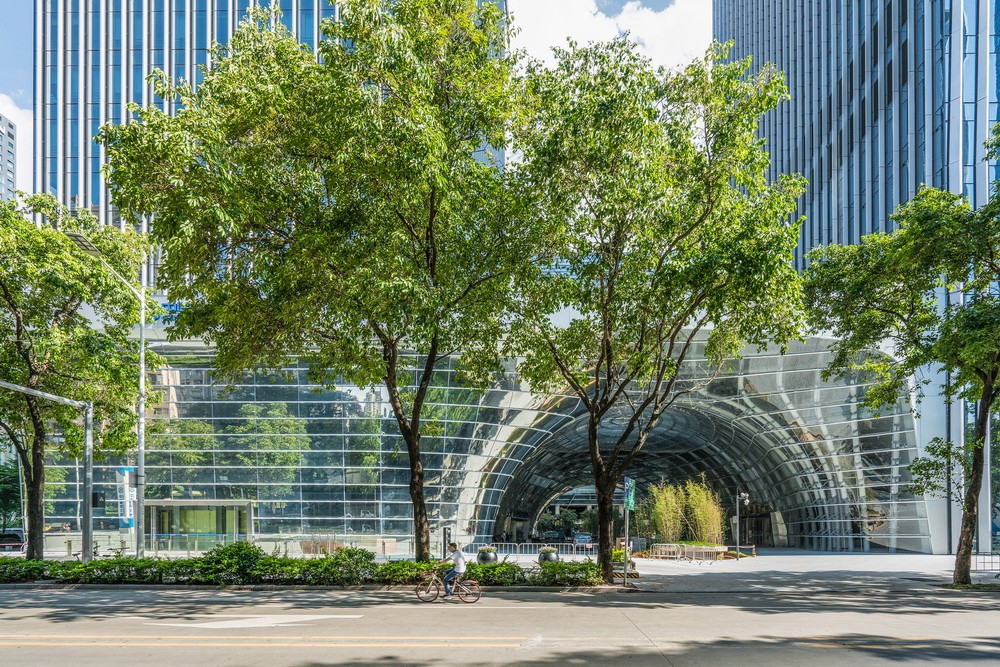 BIM建筑|与城市共享的大厅:国银•民生金融大厦/筑博设计 BIM建筑|与城市共享的大厅:国银•民生金融大厦/筑博设计