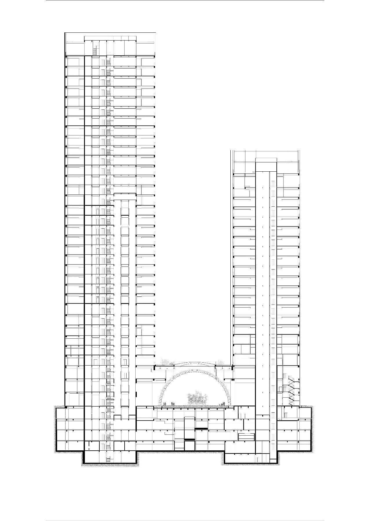 BIM建筑|与城市共享的大厅:国银•民生金融大厦/筑博设计 BIM建筑|与城市共享的大厅:国银•民生金融大厦/筑博设计