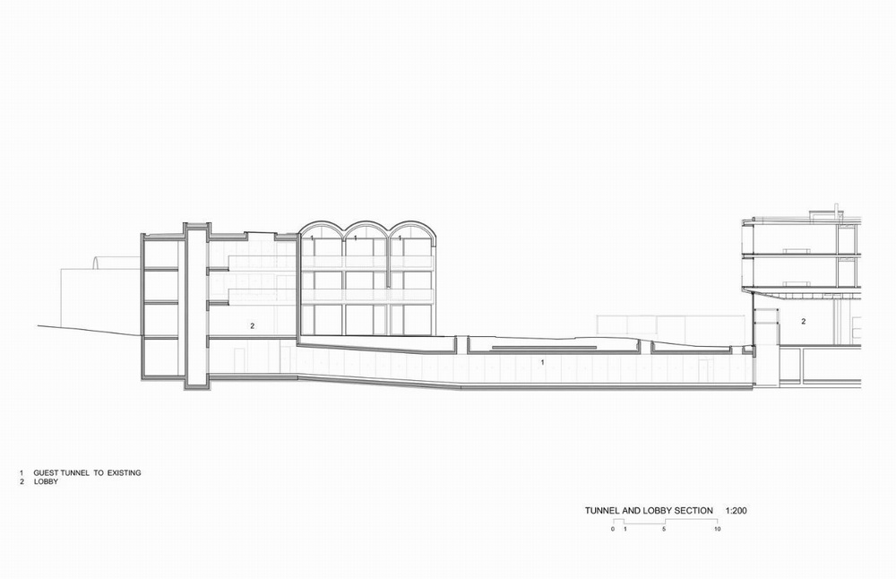 BIM建筑|奥地利罗仙姆酒店扩建/斯蒂文·霍尔事务所 BIM建筑|奥地利罗仙姆酒店扩建/斯蒂文·霍尔事务所