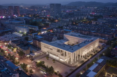 BIM建筑|沂南图书档案馆，山东 / 中央美术学院建筑7工作室（朴棫城市建筑设计工作室）-BIM建筑网