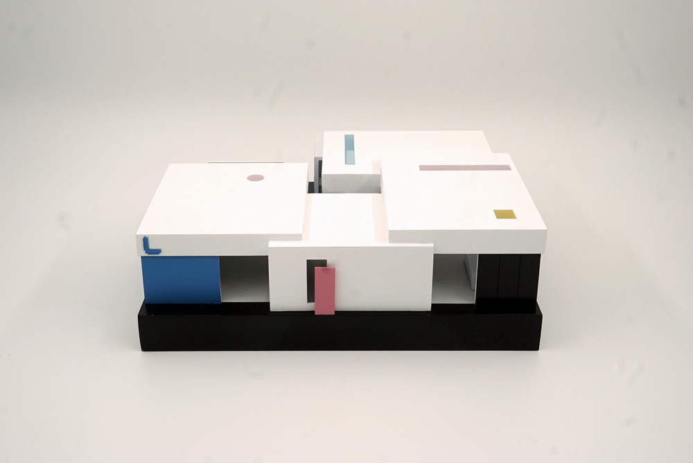BIM建筑|将至上主义绘画转译成三维空间:层岩叠影展厅/朴居设计研究室 BIM建筑|将至上主义绘画转译成三维空间:层岩叠影展厅/朴居设计研究室
