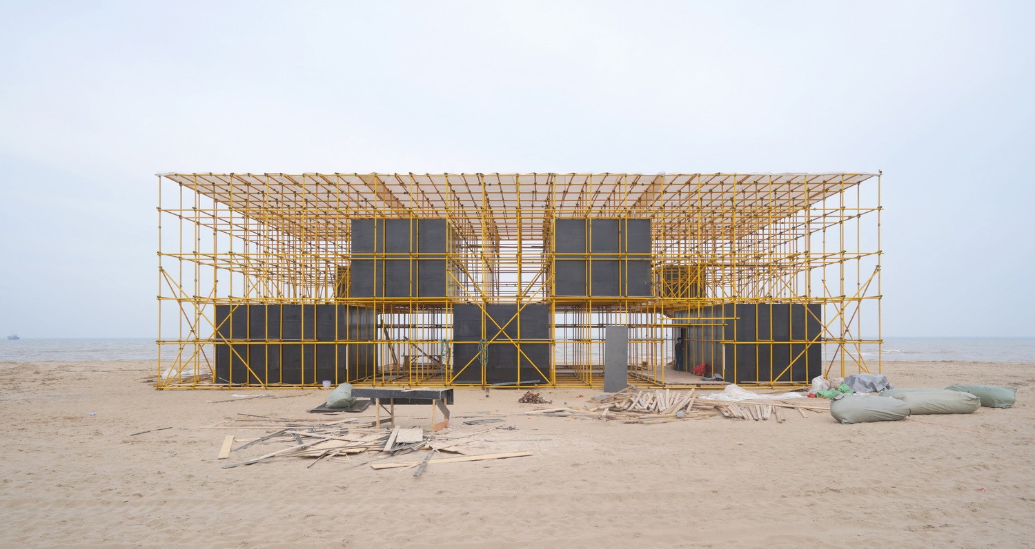 BIM建筑|晃神儿空间—阿那亚戏剧节“候鸟300”海滩临时美术馆/合木建筑工作室 BIM建筑|晃神儿空间—阿那亚戏剧节“候鸟300”海滩临时美术馆/合木建筑工作室
