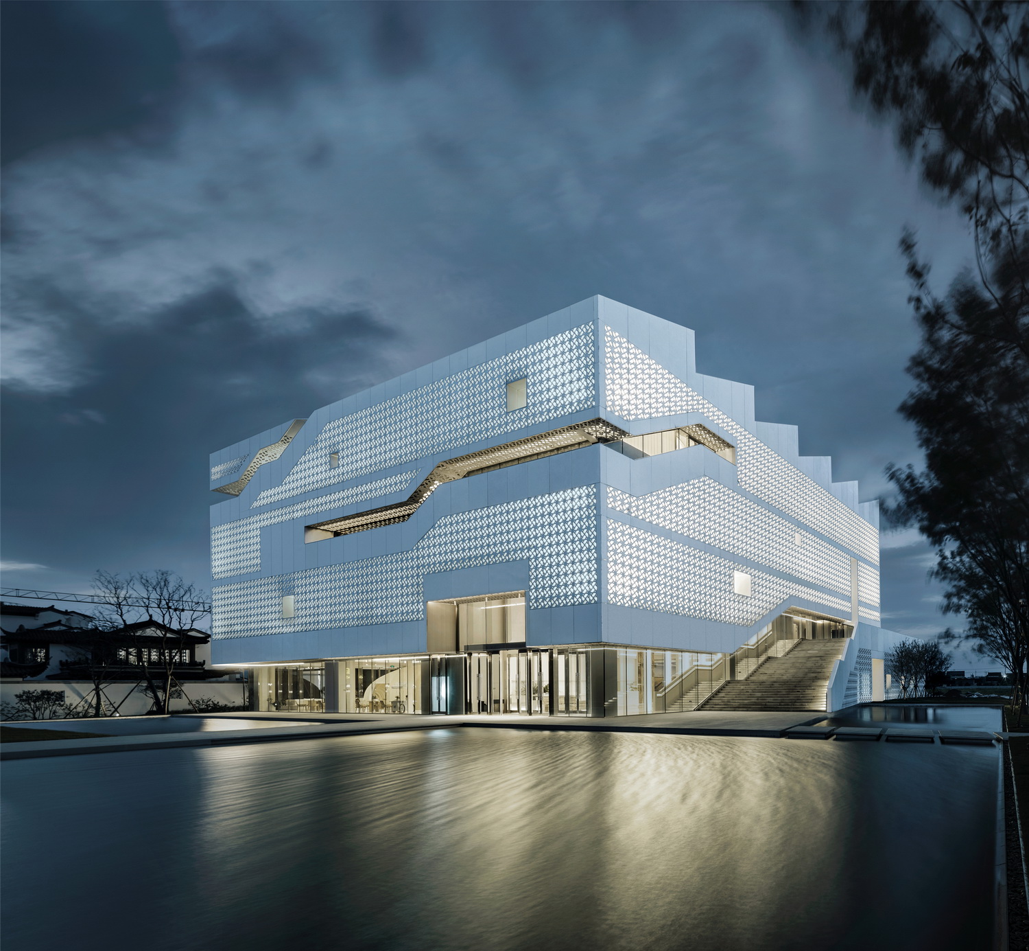 BIM建筑|“方仓圆廪”的田园理想,海门云谷农展馆/gad BIM建筑|“方仓圆廪”的田园理想,海门云谷农展馆/gad