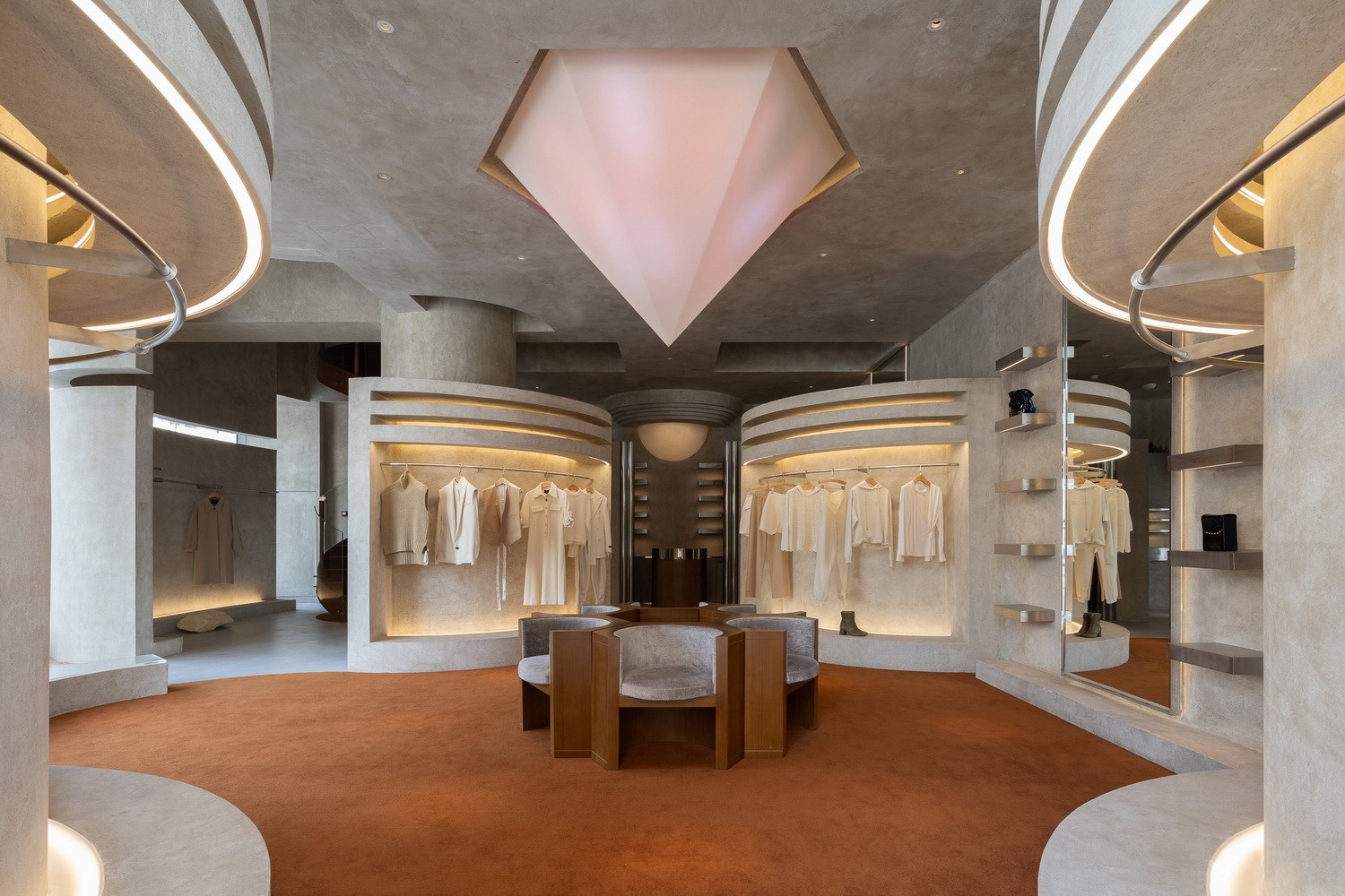 BIM建筑|复古未来主义买手店AUDREY/梁筑设计事务所 BIM建筑|复古未来主义买手店AUDREY/梁筑设计事务所