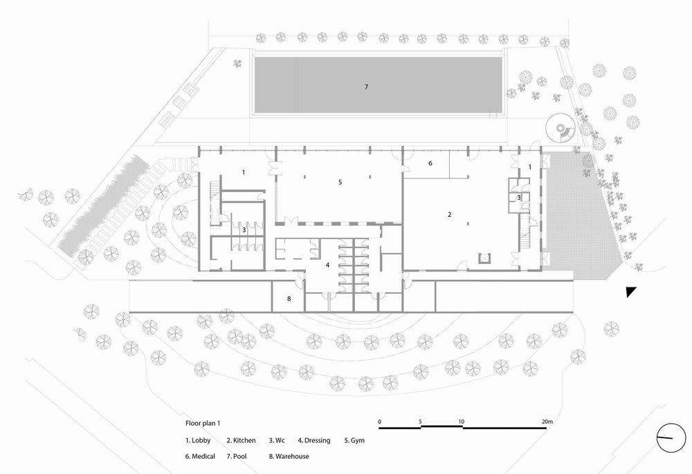 BIM建筑|大跨度拱形竹梁,Casamia 社区之家 / VTN Architects BIM建筑|大跨度拱形竹梁,Casamia 社区之家 / VTN Architects