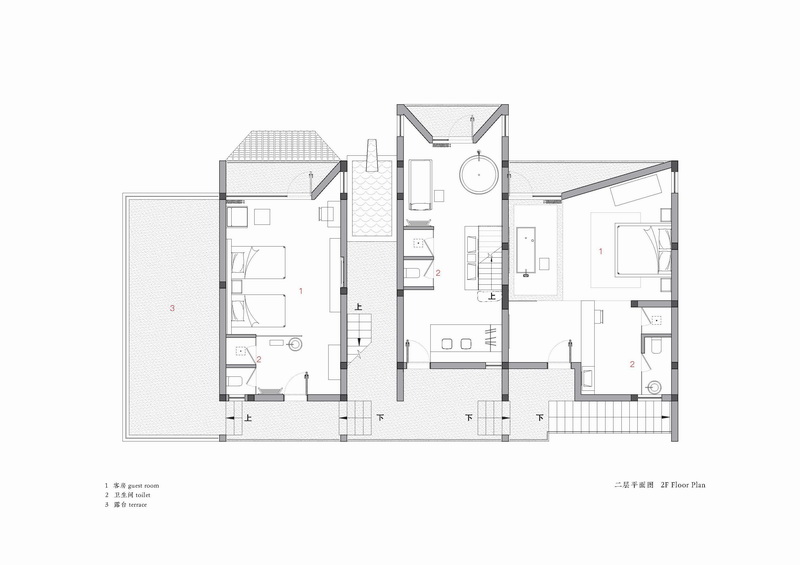 BIM建筑|山涧房 / 来建筑设计工作室 BIM建筑|山涧房 / 来建筑设计工作室