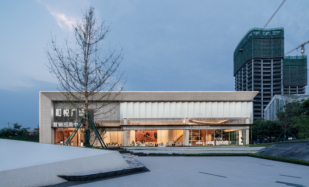 BIM建筑|成都成华和悦广场营销中心 / 汉嘉西南院 BIM建筑|成都成华和悦广场营销中心 / 汉嘉西南院