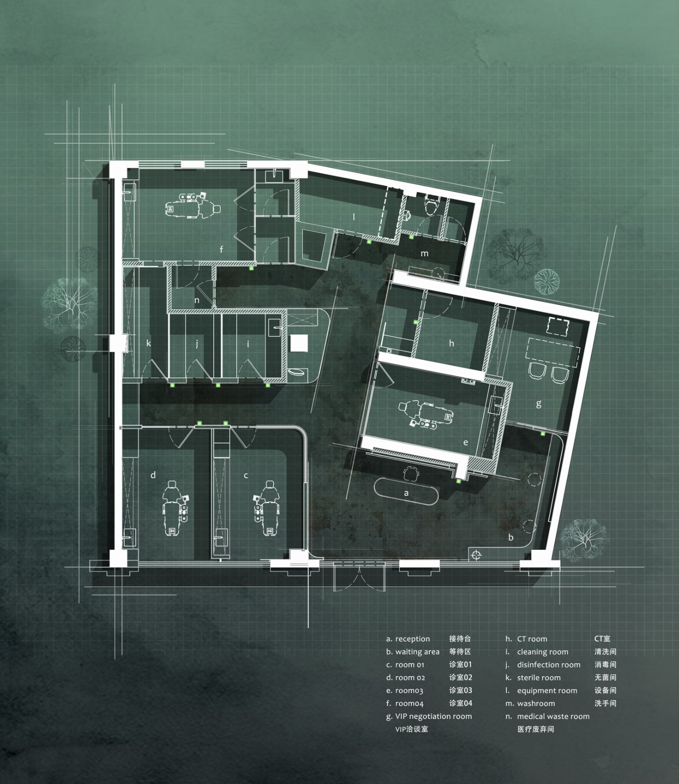 BIM建筑|瑞翔口腔,一间轻松又宁静的诊所/王韦航室内设计 BIM建筑|瑞翔口腔,一间轻松又宁静的诊所/王韦航室内设计
