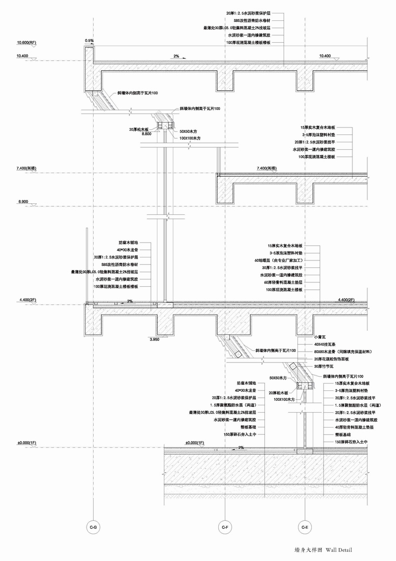 BIM建筑|山涧房 / 来建筑设计工作室 BIM建筑|山涧房 / 来建筑设计工作室
