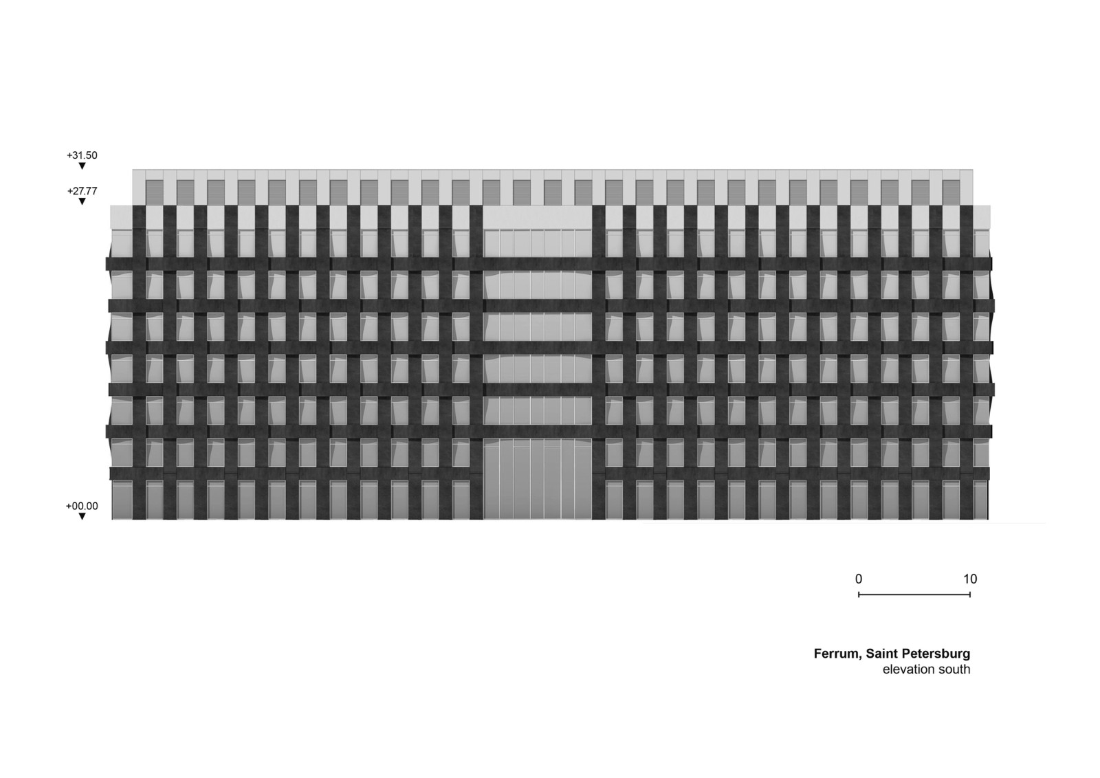 BIM建筑|Ferrum 1 办公大楼 / Tchoban Voss Architekten BIM建筑|Ferrum 1 办公大楼 / Tchoban Voss Architekten