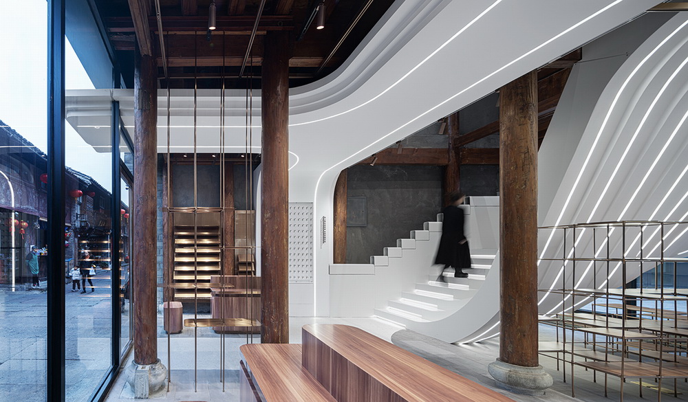 BIM建筑|新零售→古城后“浪”江南赞 /零壹城市 BIM建筑|新零售→古城后“浪”江南赞 /零壹城市