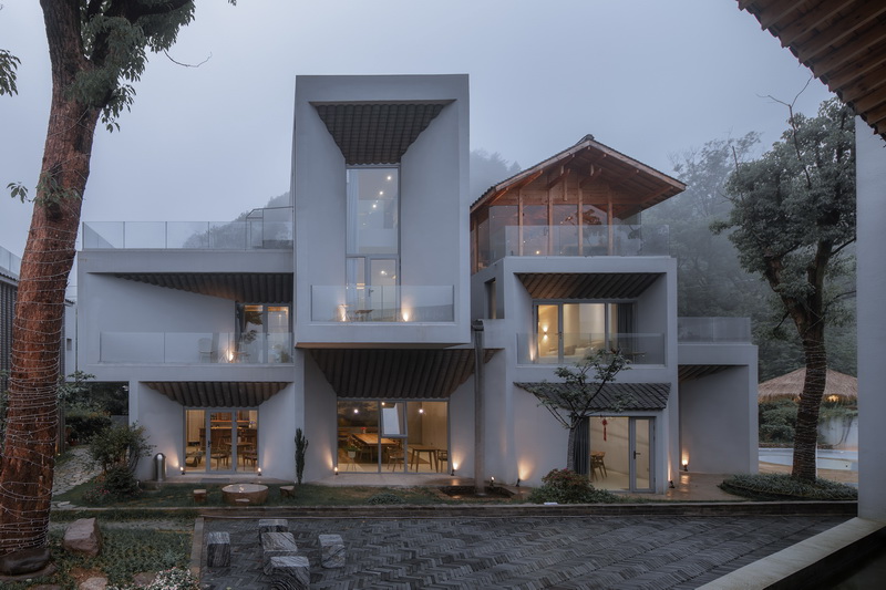 BIM建筑|山涧房 / 来建筑设计工作室 BIM建筑|山涧房 / 来建筑设计工作室