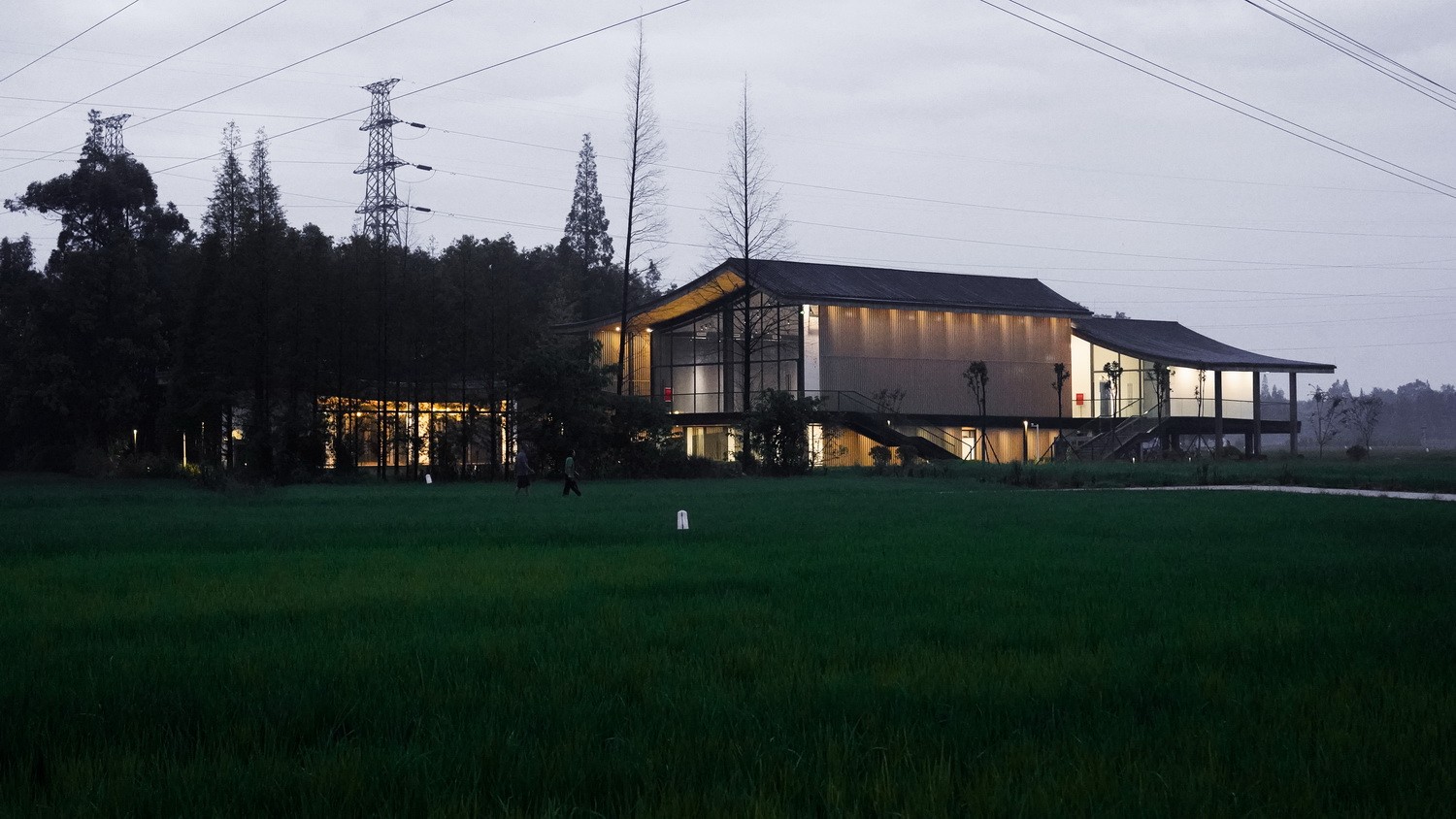 BIM建筑|最好的粮油在田间——耕田上的院子,村落中的乐园/小隐建筑事务所 BIM建筑|最好的粮油在田间——耕田上的院子,村落中的乐园/小隐建筑事务所