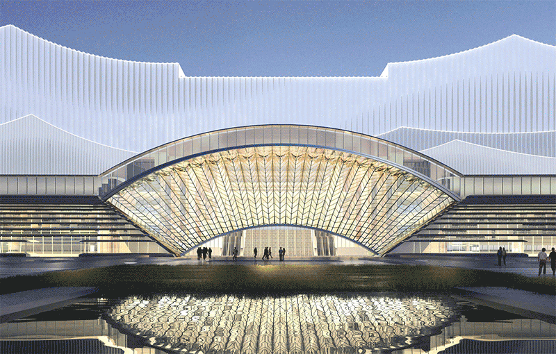 BIM建筑|长沙国际会议中心——柏涛蓝森联袂何镜堂院士团队,打造城市新名片/ 柏涛蓝森 BIM建筑|长沙国际会议中心——柏涛蓝森联袂何镜堂院士团队,打造城市新名片/ 柏涛蓝森