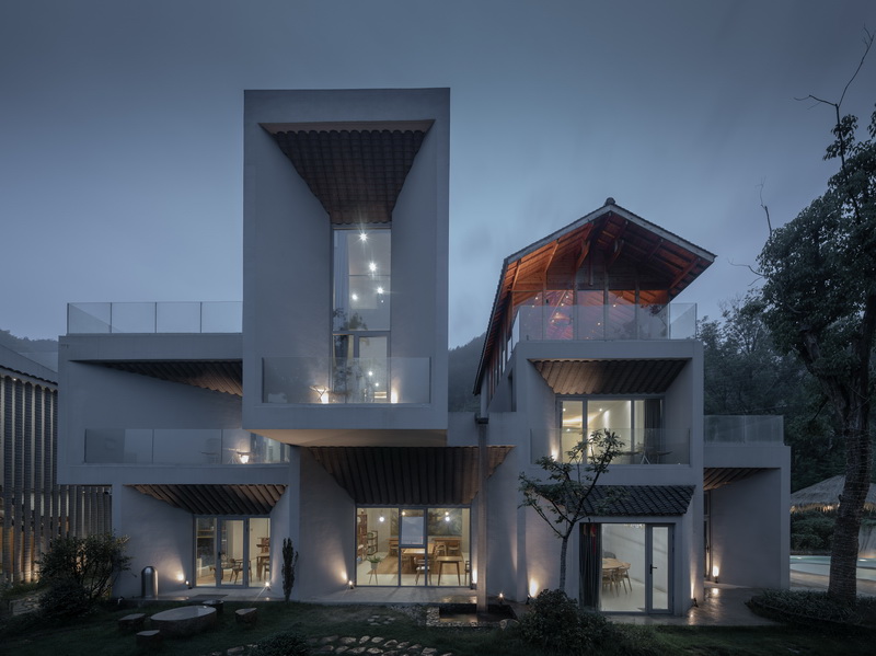 BIM建筑|山涧房 / 来建筑设计工作室 BIM建筑|山涧房 / 来建筑设计工作室