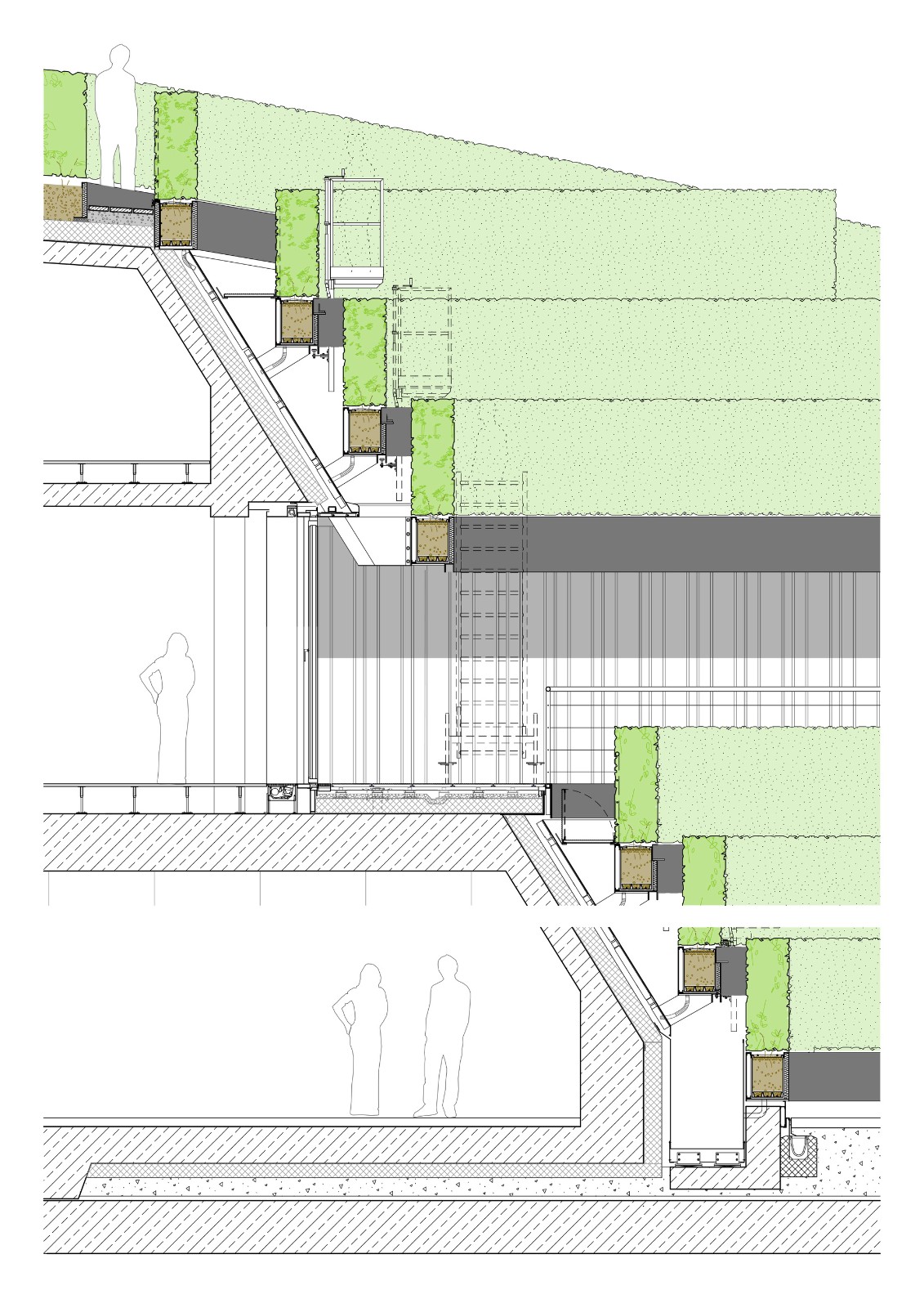 BIM建筑|欧洲最大的绿色立面建筑 Kö-BogenII 商业综合体 / ingenhoven architects BIM建筑|欧洲最大的绿色立面建筑 Kö-BogenII 商业综合体 / ingenhoven architects