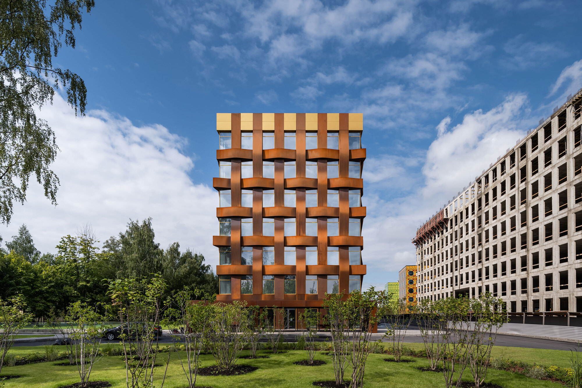 BIM建筑|Ferrum 1 办公大楼 / Tchoban Voss Architekten BIM建筑|Ferrum 1 办公大楼 / Tchoban Voss Architekten