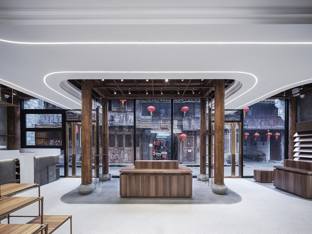 BIM建筑|新零售→古城后“浪”江南赞 /零壹城市 BIM建筑|新零售→古城后“浪”江南赞 /零壹城市