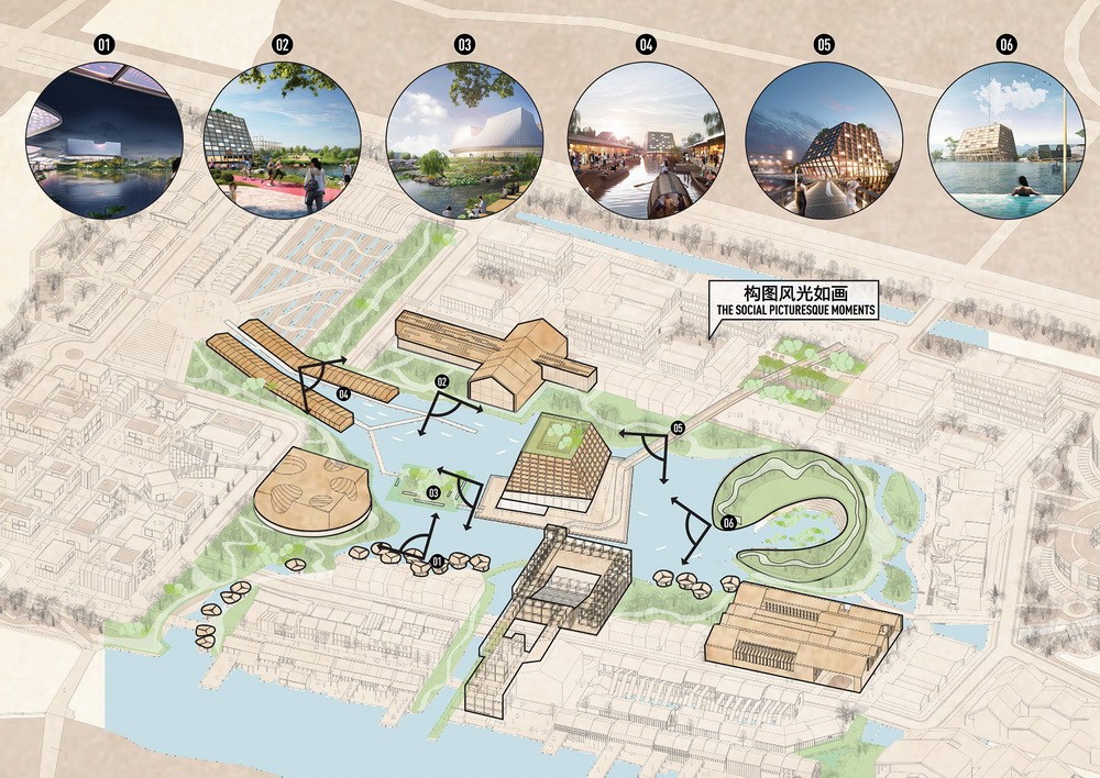 BIM建筑|苏州青苔中日工业设计村,再度打造滨水新地标/SPARK思邦 BIM建筑|苏州青苔中日工业设计村,再度打造滨水新地标/SPARK思邦