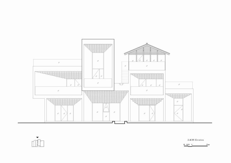 BIM建筑|山涧房 / 来建筑设计工作室 BIM建筑|山涧房 / 来建筑设计工作室