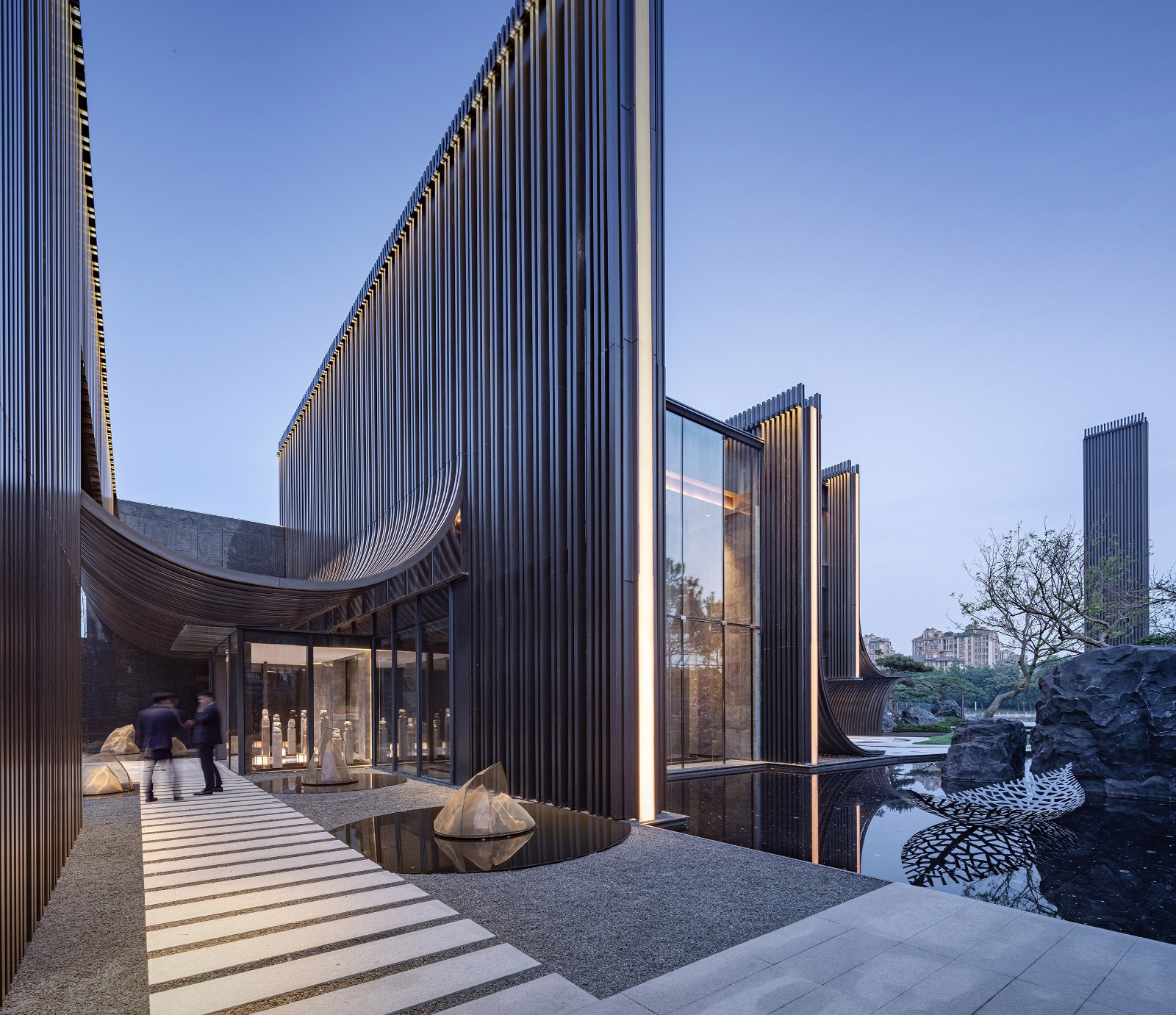 BIM建筑|美的禹洲·大河艺术馆/ PTA上海柏涛 BIM建筑|美的禹洲·大河艺术馆/ PTA上海柏涛