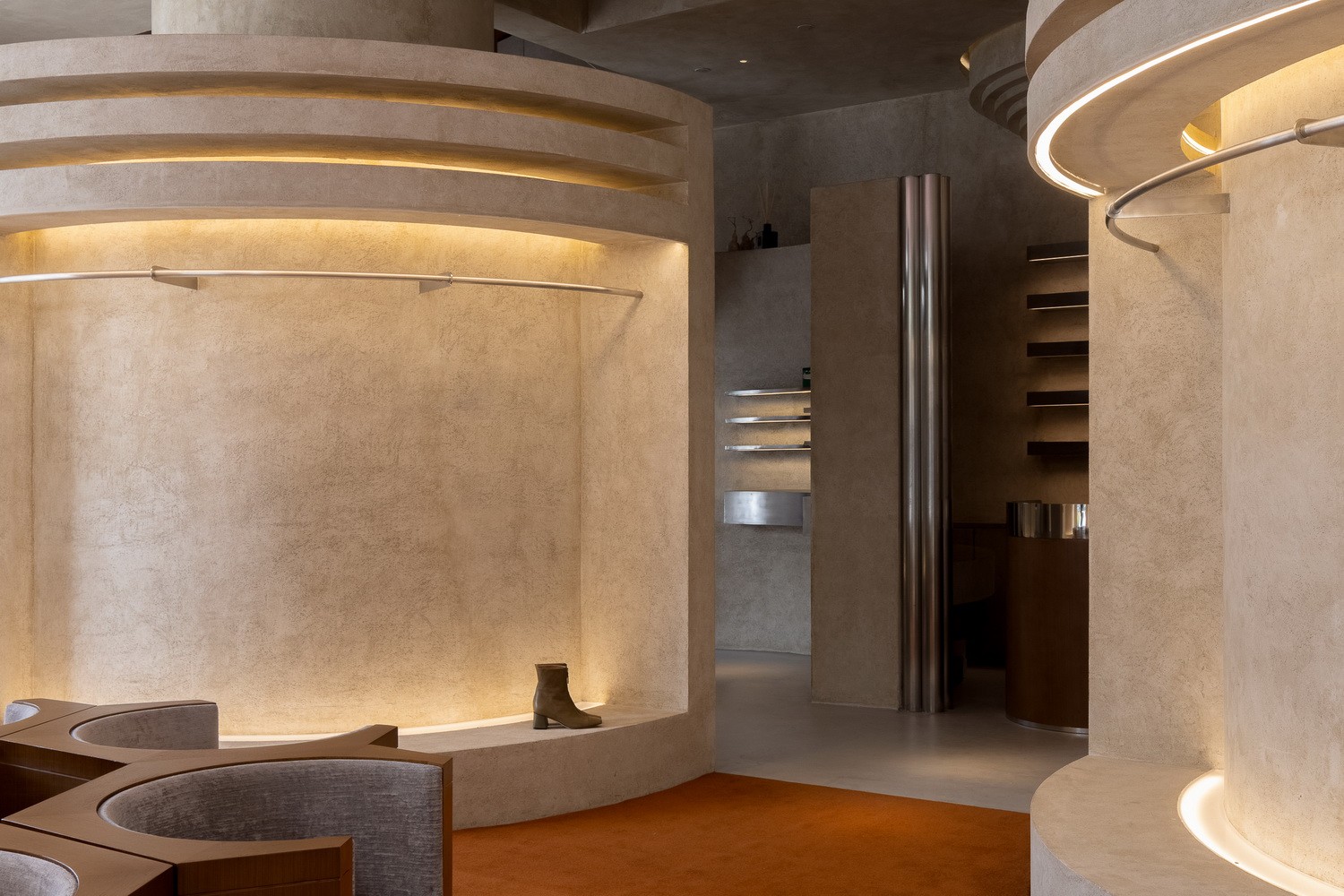 BIM建筑|复古未来主义买手店AUDREY/梁筑设计事务所 BIM建筑|复古未来主义买手店AUDREY/梁筑设计事务所