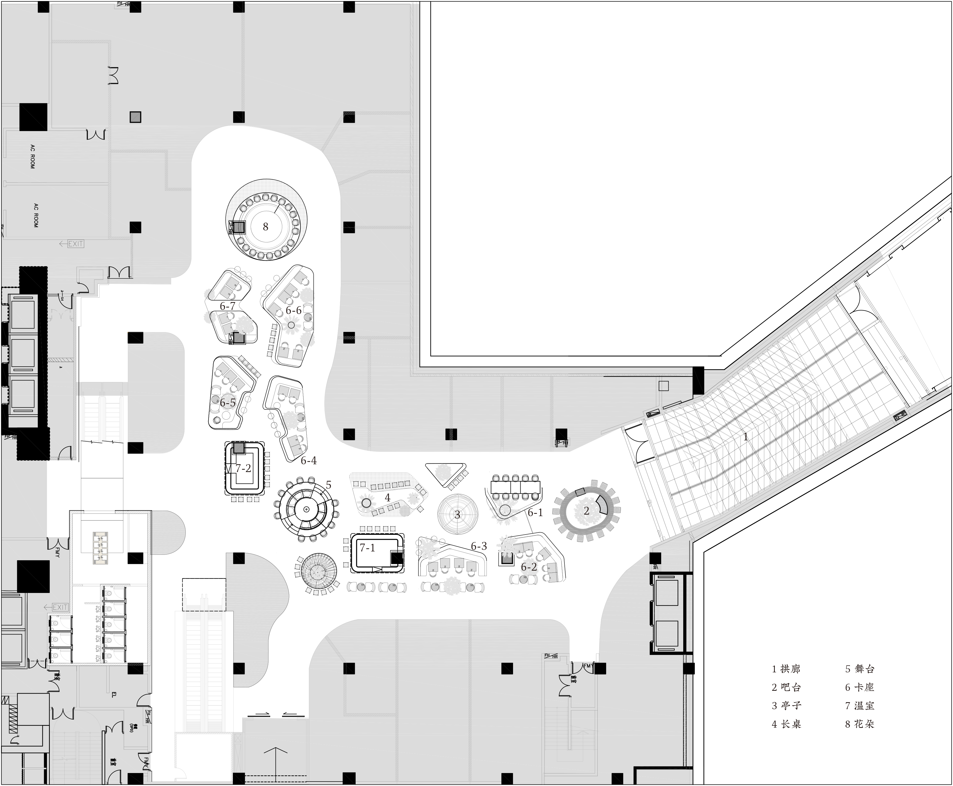 BIM建筑|仅用100万创造出静安嘉里中心Underground Park--飨识里/Wutopia Lab BIM建筑|仅用100万创造出静安嘉里中心Underground Park--飨识里/Wutopia Lab