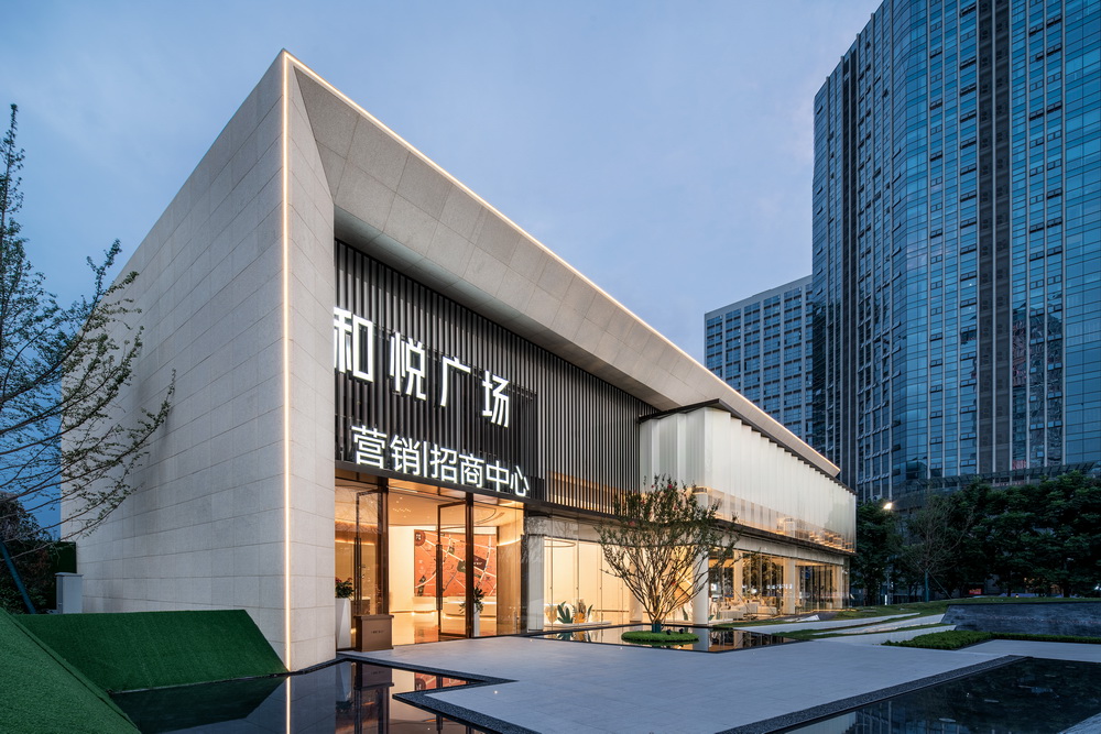 BIM建筑|成都成华和悦广场营销中心 / 汉嘉西南院 BIM建筑|成都成华和悦广场营销中心 / 汉嘉西南院