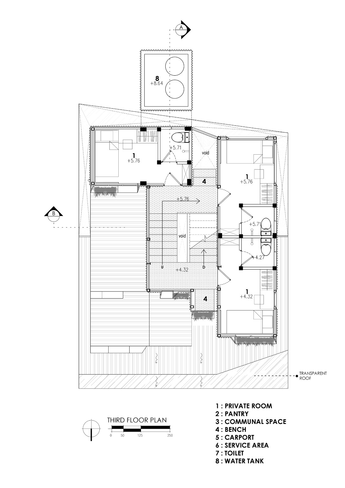 BIM建筑|\'逐步堆叠‘ 红区寄宿公寓 / Ismail Solehudin Architecture BIM建筑|\'逐步堆叠‘ 红区寄宿公寓 / Ismail Solehudin Architecture