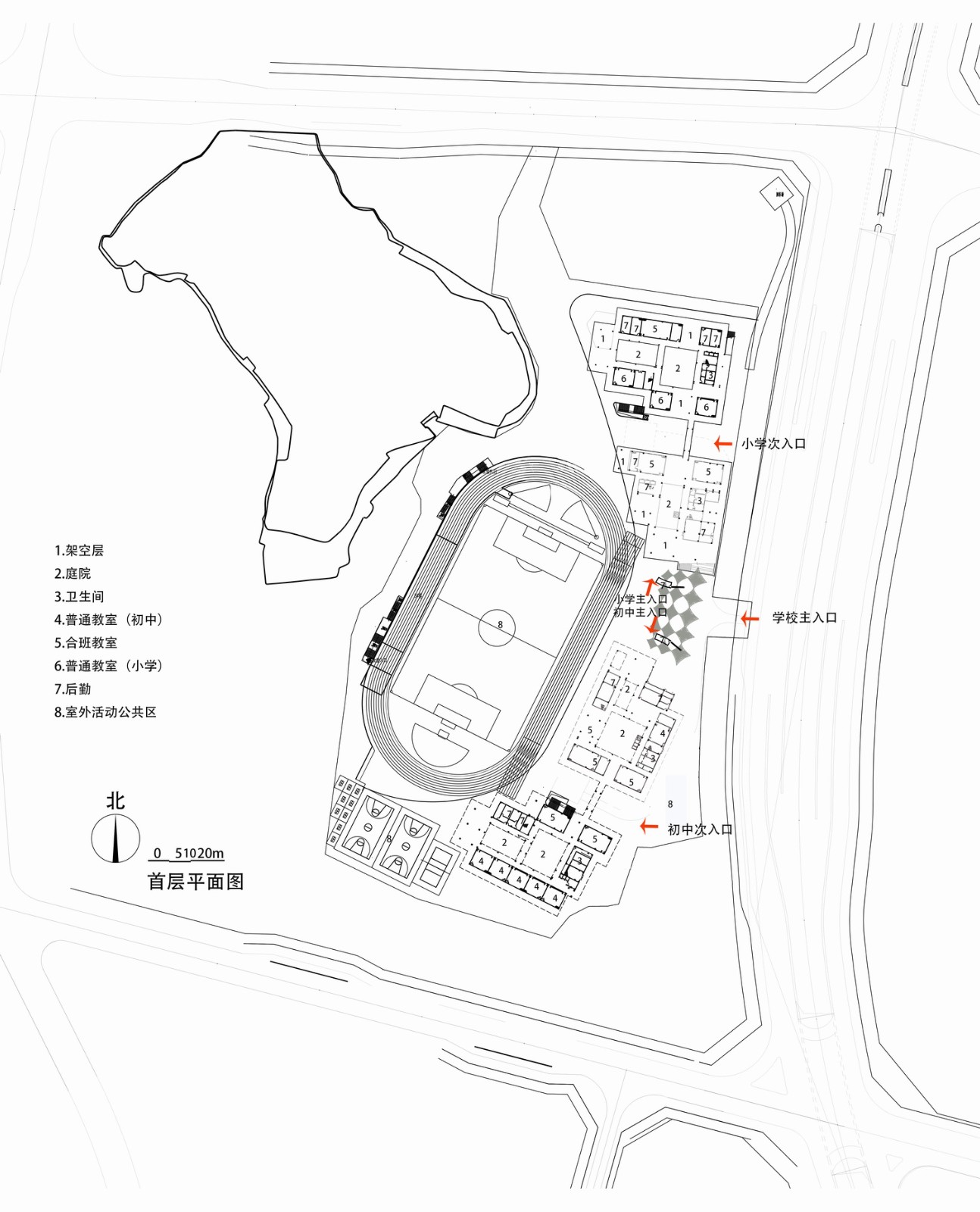 BIM建筑|森林Park+,共享垂直校区 | 重庆柏溪校区九年一贯制学校方案/中机中联工程有限公司 BIM建筑|森林Park+,共享垂直校区 | 重庆柏溪校区九年一贯制学校方案/中机中联工程有限公司