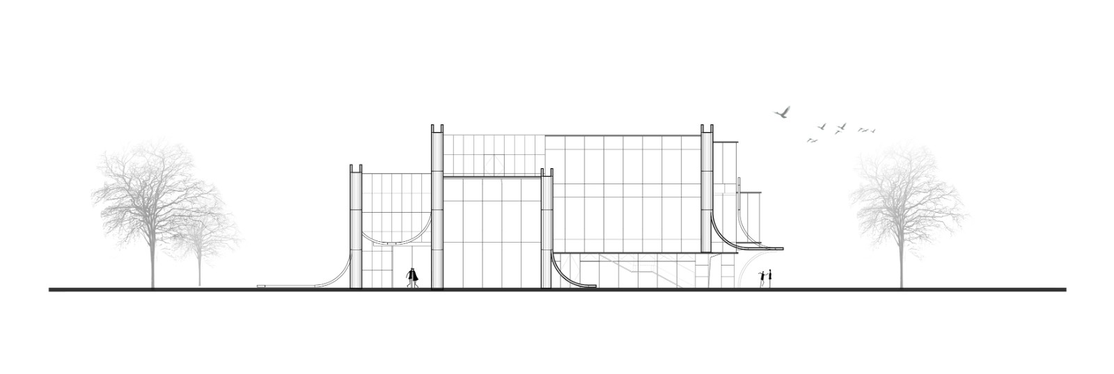 BIM建筑|美的禹洲·大河艺术馆/ PTA上海柏涛 BIM建筑|美的禹洲·大河艺术馆/ PTA上海柏涛