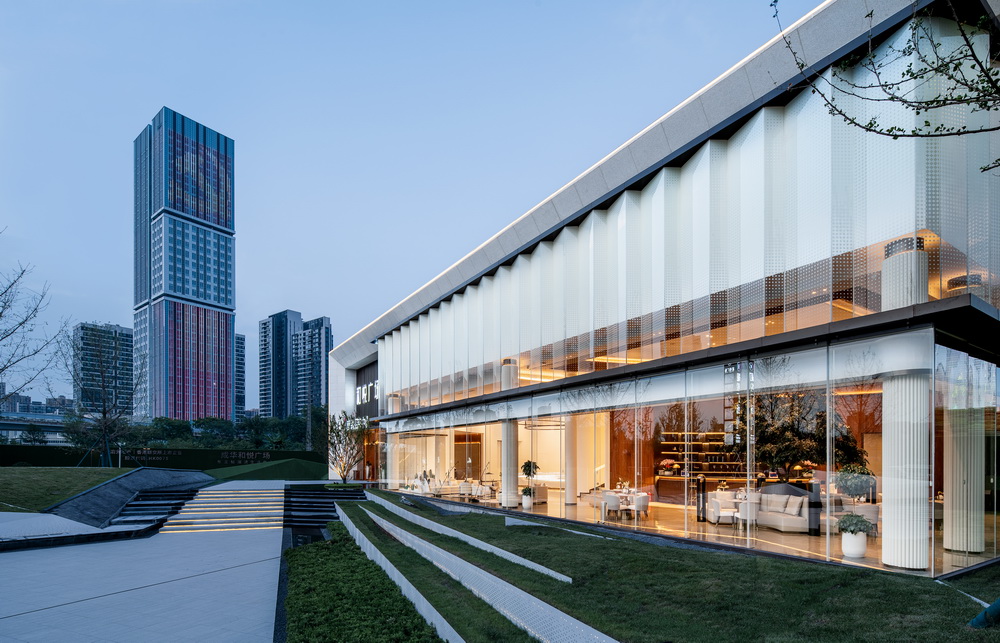 BIM建筑|成都成华和悦广场营销中心 / 汉嘉西南院 BIM建筑|成都成华和悦广场营销中心 / 汉嘉西南院