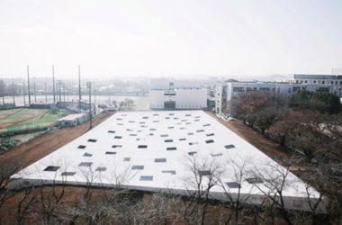 BIM建筑|石上纯也为日本大学设计倾斜地板的有盖广场-BIM建筑网