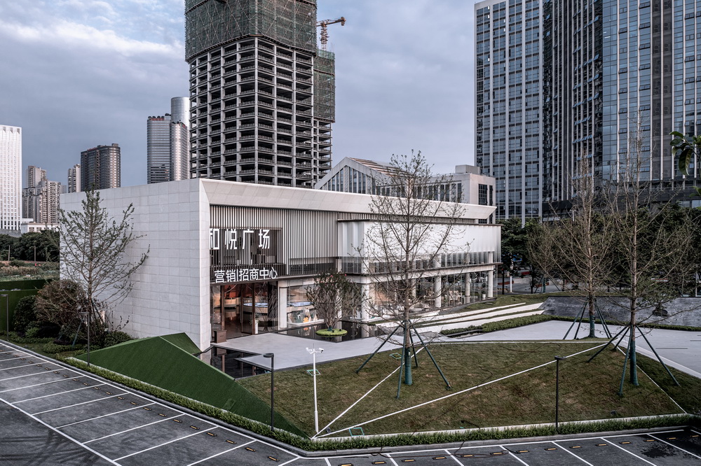 BIM建筑|成都成华和悦广场营销中心 / 汉嘉西南院 BIM建筑|成都成华和悦广场营销中心 / 汉嘉西南院