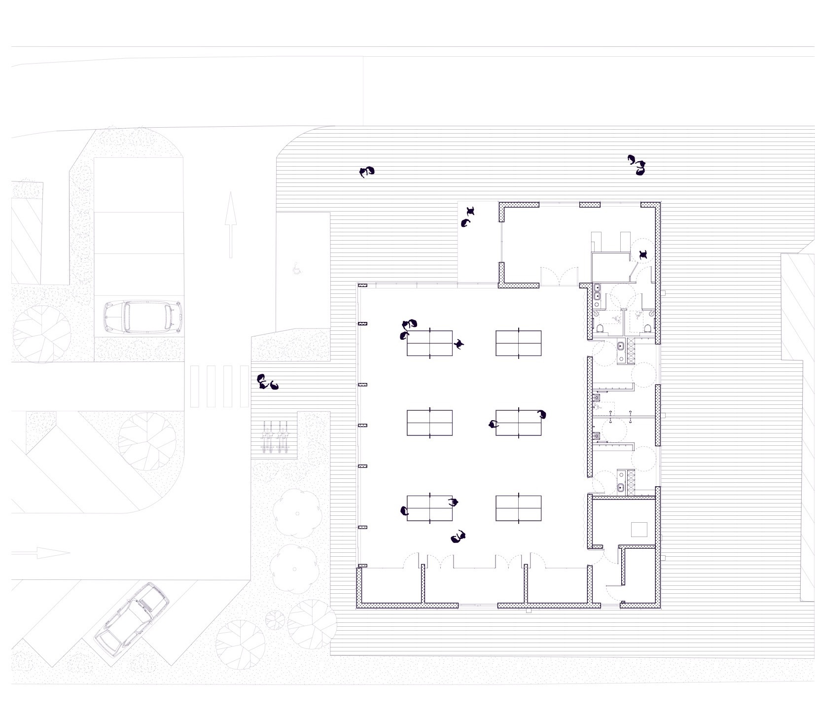 BIM建筑|法国第一座大麻混凝土砌块体育馆/Lemoal Lemoal Architectes BIM建筑|法国第一座大麻混凝土砌块体育馆/Lemoal Lemoal Architectes