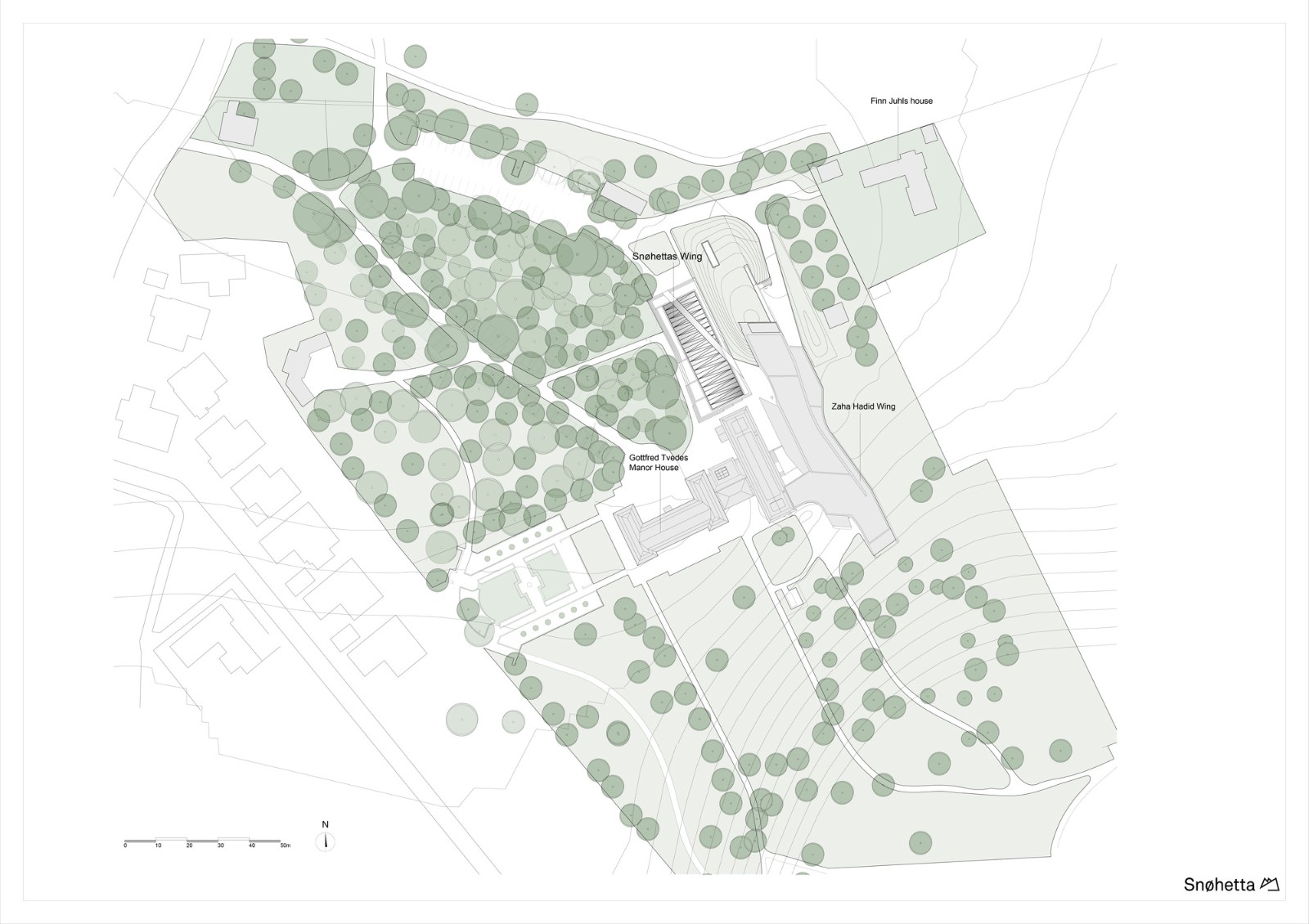 BIM建筑|奥德罗普格园林博物馆地下扩建项目 / Snøhetta BIM建筑|奥德罗普格园林博物馆地下扩建项目 / Snøhetta